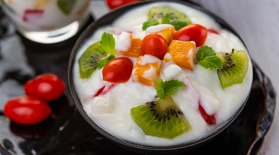 Curd and Sour Fruits